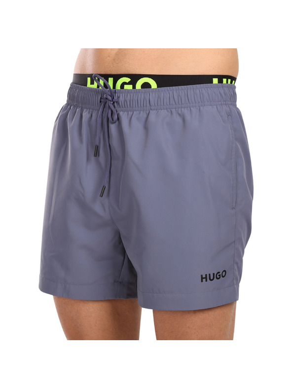 HUGO Мъжки плувни HUGO сиви
