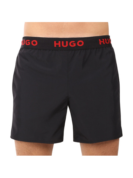 HUGO Мъжки плувни HUGO черни