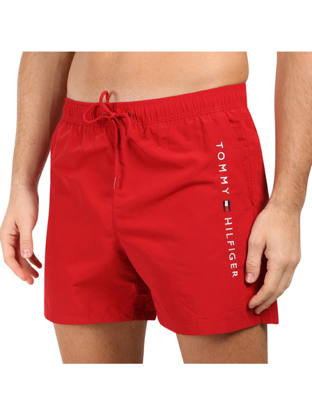 Tommy Hilfiger Мъжки плувни шорти Tommy Hilfiger червени