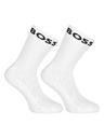 BOSS Комплект от две - чорапи BOSS бели