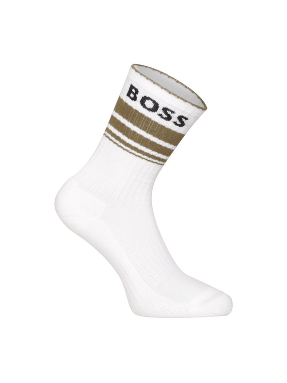 BOSS Комплект от три - чорапи BOSS бели