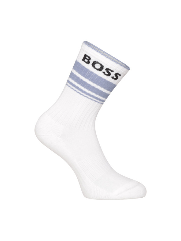 BOSS Комплект от три - чорапи BOSS бели