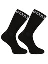 BOSS Комплект от две - чорапи BOSS черни