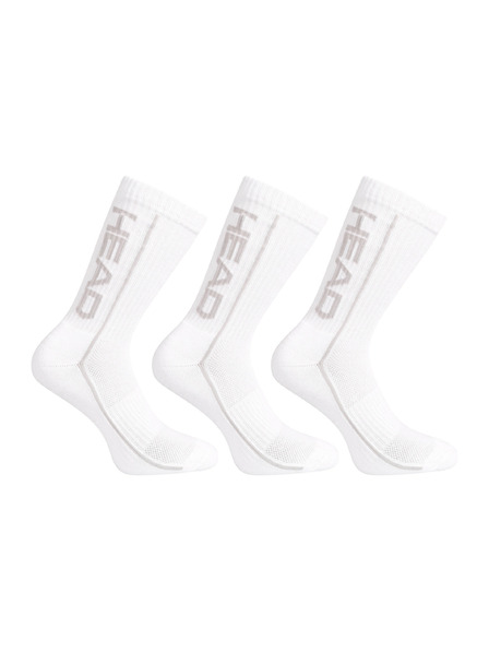 Head Комплект от три - чорапи HEAD високи бели
