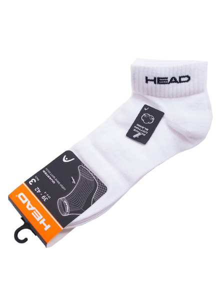 Head Комплект от три - чорапи HEAD бели