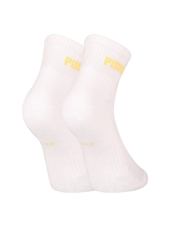 Puma Комплект от три - чорапи Puma гарнитур бели