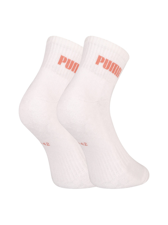 Puma Комплект от три - чорапи Puma гарнитур бели