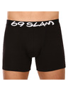 69slam Мъжки боксерки 69SLAM fit bamboo plain
