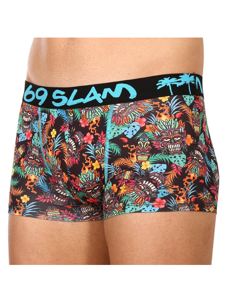 69slam Мъжки боксерки 69SLAM hip hawaiian tiki