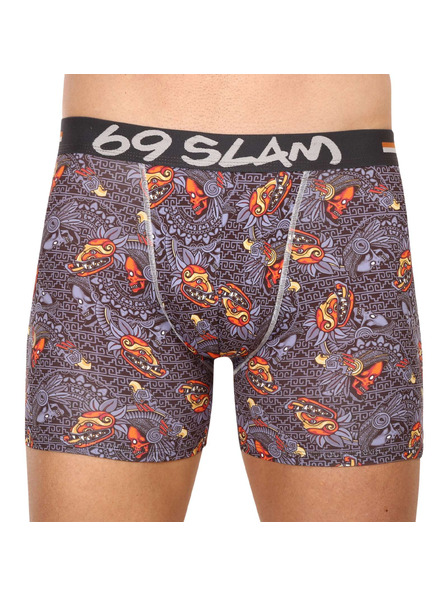 69slam Мъжки боксерки 69SLAM fit mayan head dylan