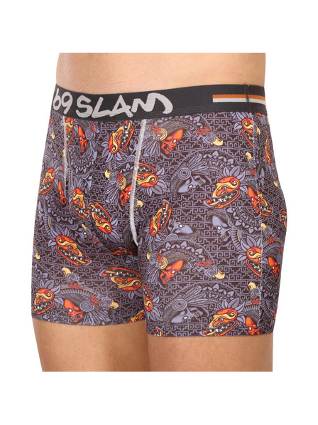 69slam Мъжки боксерки 69SLAM fit mayan head dylan