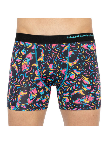 69slam Мъжки боксерки 69SLAM fit tiger skull