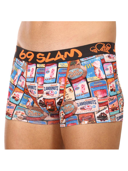 69slam Мъжки боксерки 69SLAM hip vintage food sign