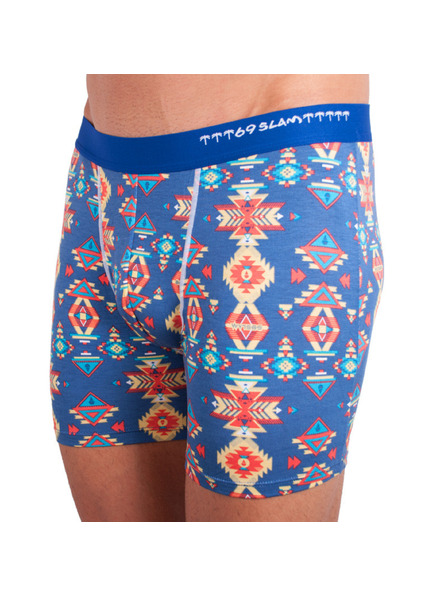 69slam Мъжки боксерки 69SLAM fit bamboo kilim