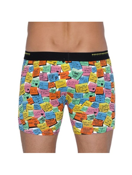69slam Мъжки боксерки 69SLAM Fit Bamboo Post It