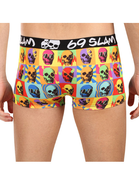 69slam Мъжки боксерки 69SLAM SKULL MASON HIP многоцветни