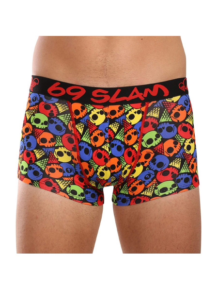 69slam Мъжки боксерки 69SLAM hip bamboo SKULL CONE
