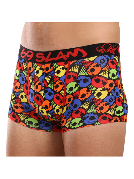 69slam Мъжки боксерки 69SLAM hip bamboo SKULL CONE