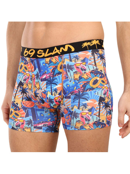 69slam Мъжки боксерки 69SLAM SKULL DYLAN FITTED