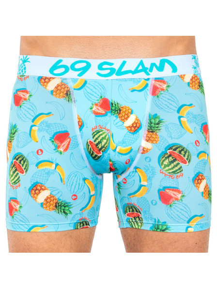 69slam Мъжки боксерки 69SLAM fit tropical harvest