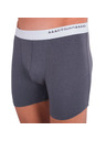 69slam Мъжки боксерки 69SLAM fit bamboo plain dark grey
