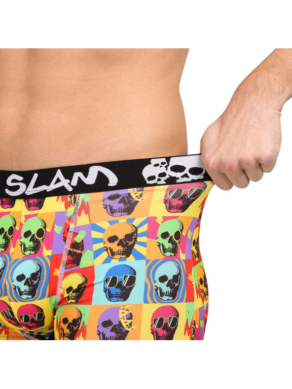 69slam Мъжки боксерки 69SLAM SKULL DYLAN FITTED
