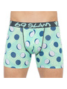 69slam Мъжки боксерки 69SLAM fit bamboo coco blue