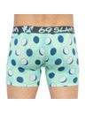 69slam Мъжки боксерки 69SLAM fit bamboo coco blue