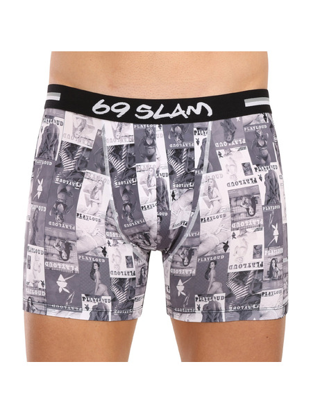 69slam Мъжки боксерки 69SLAM fit playloud magazine