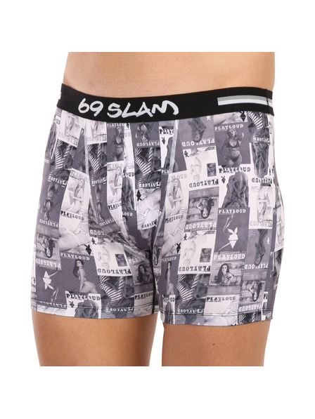 69slam Мъжки боксерки 69SLAM fit playloud magazine