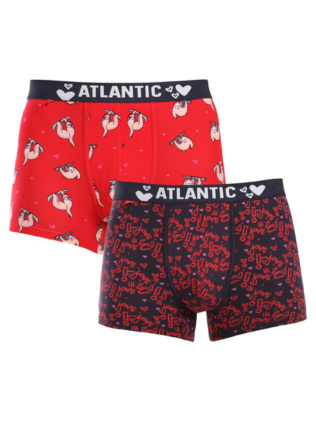 Atlantic Комплект от два - мъжки боксерки Atlantic многоцветни