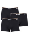 BOSS Комплект от три - мъжки боксерки BOSS тъмносини