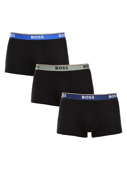 BOSS Комплект от три - мъжки боксерки BOSS черни