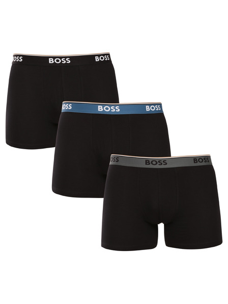 BOSS Комплект от три - мъжки боксерки BOSS черни