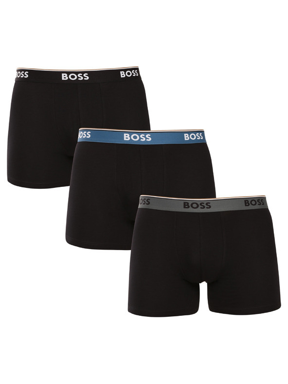 BOSS Комплект от три - мъжки боксерки BOSS черни