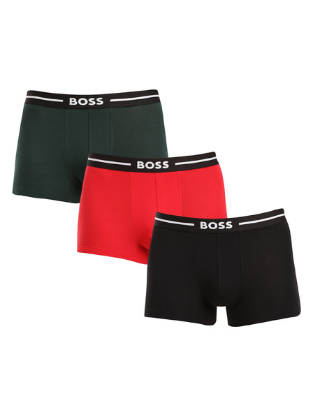 BOSS Комплект от три - мъжки боксерки BOSS многоцветни
