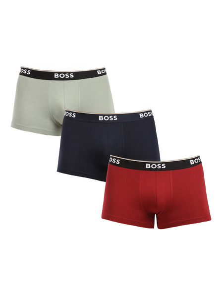 BOSS Комплект от три - мъжки боксерки BOSS многоцветни