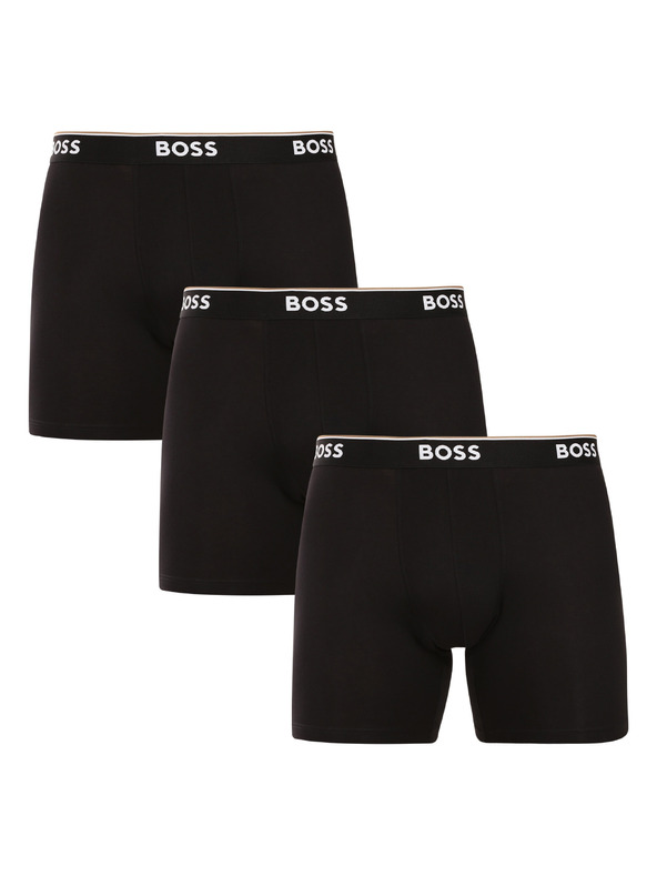 BOSS Комплект от три - мъжки боксерки BOSS черни