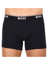 BOSS Комплект от три - мъжки боксерки BOSS тъмносини