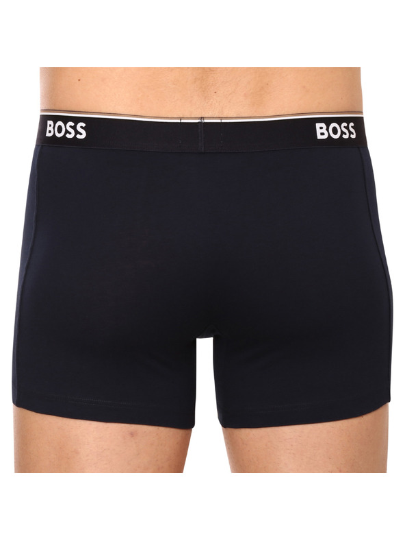 BOSS Комплект от три - мъжки боксерки BOSS тъмносини