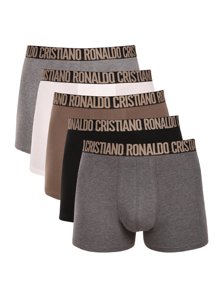 CR7 Комплект пет - мъжки боксерки CR7 travelbag многоцветни