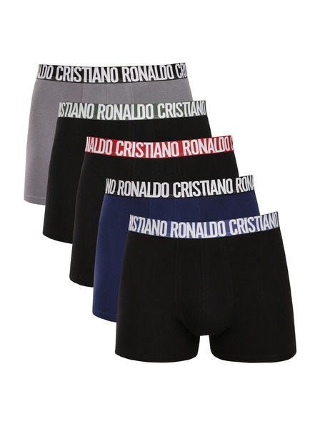 CR7 Комплект пет - мъжки боксерки CR7 многоцветни