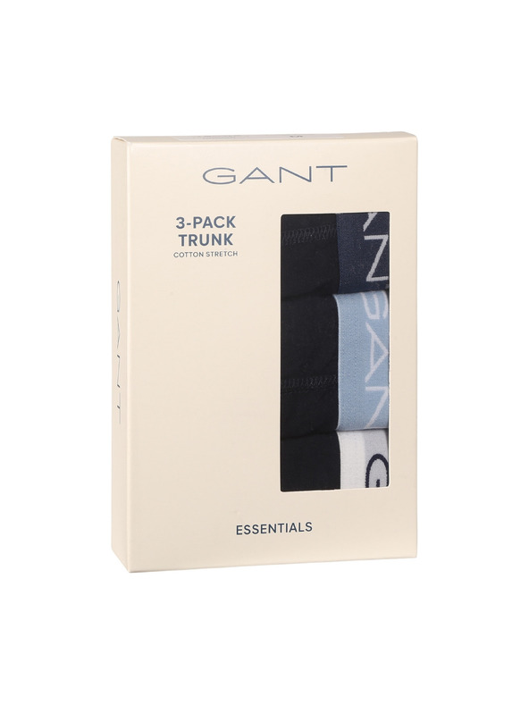 Gant Комплект три - мъжки боксерки Gant сини
