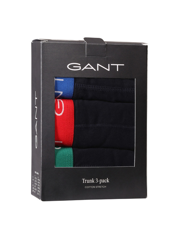 Gant Комплект три - мъжки боксерки Gant тъмно сини