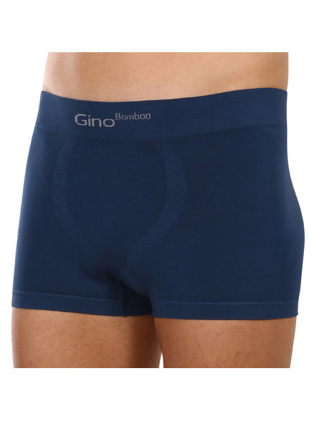 gino Мъжки боксерки Gino безшевни бамбукови петрол