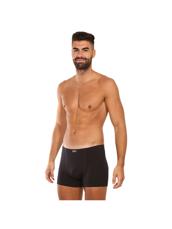 gino Мъжки боксерки Gino черни