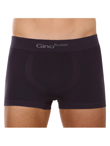 gino Мъжки боксерки Gino безшевни бамбукови сиви