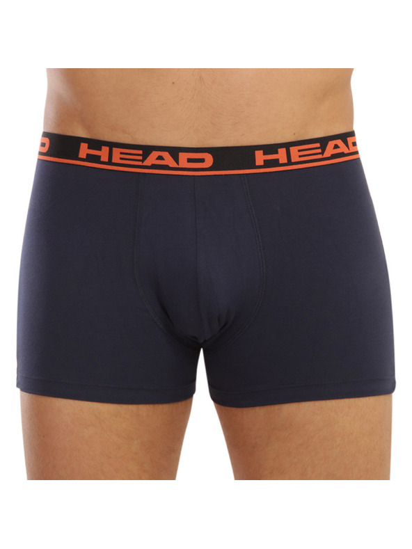 Head Комплект от пет - мъжки боксерки HEAD тъмно сини