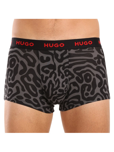 HUGO Комплект три - мъжки боксерки HUGO многоцветни