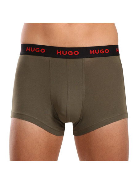 HUGO Комплект три - мъжки боксерки HUGO многоцветни